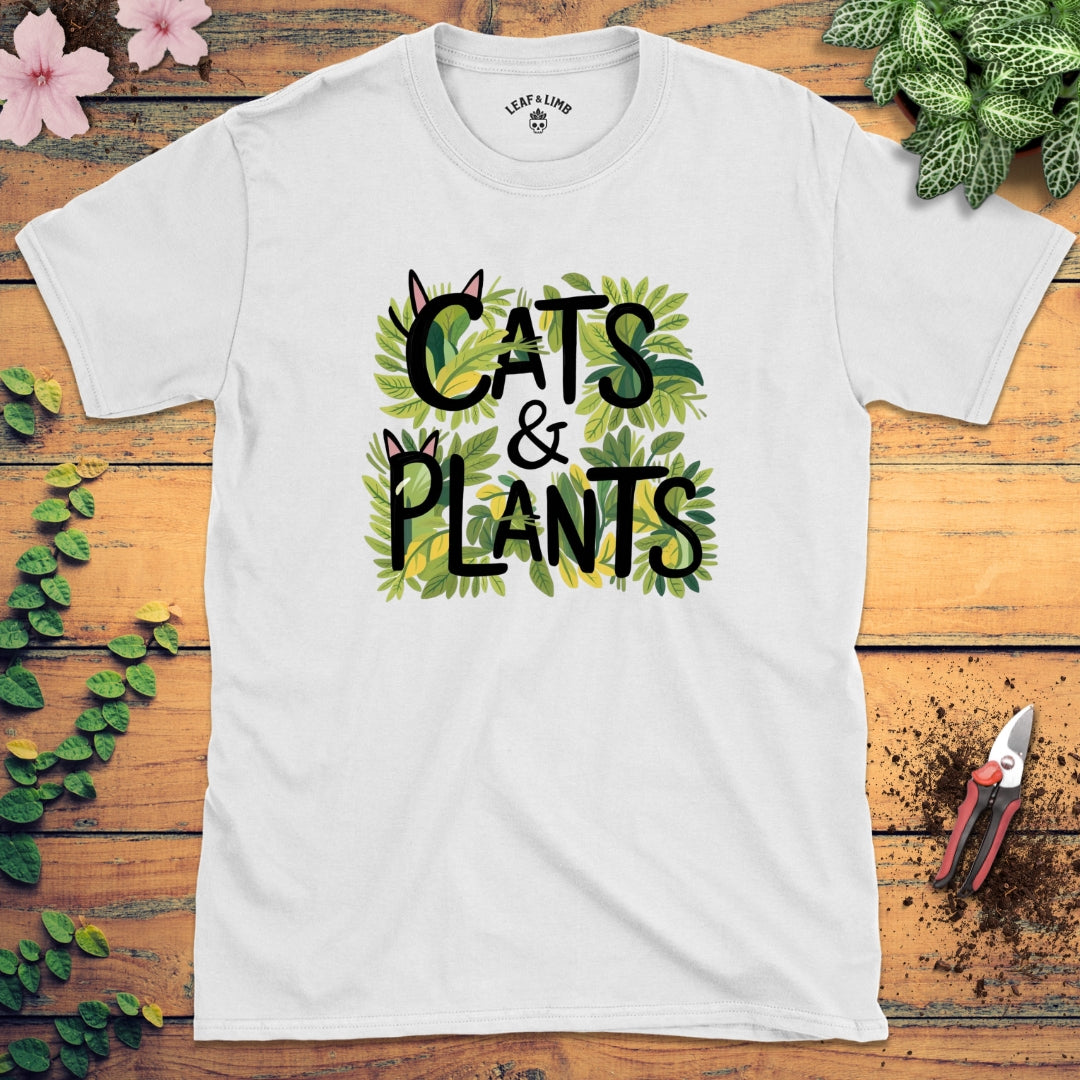 Cats & Plants Tee