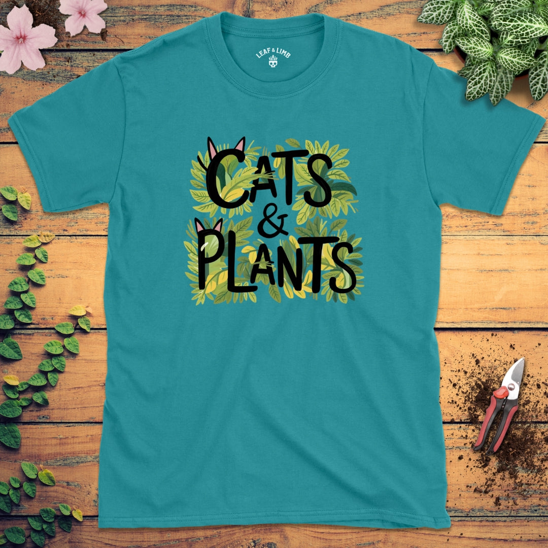 Cats & Plants Tee