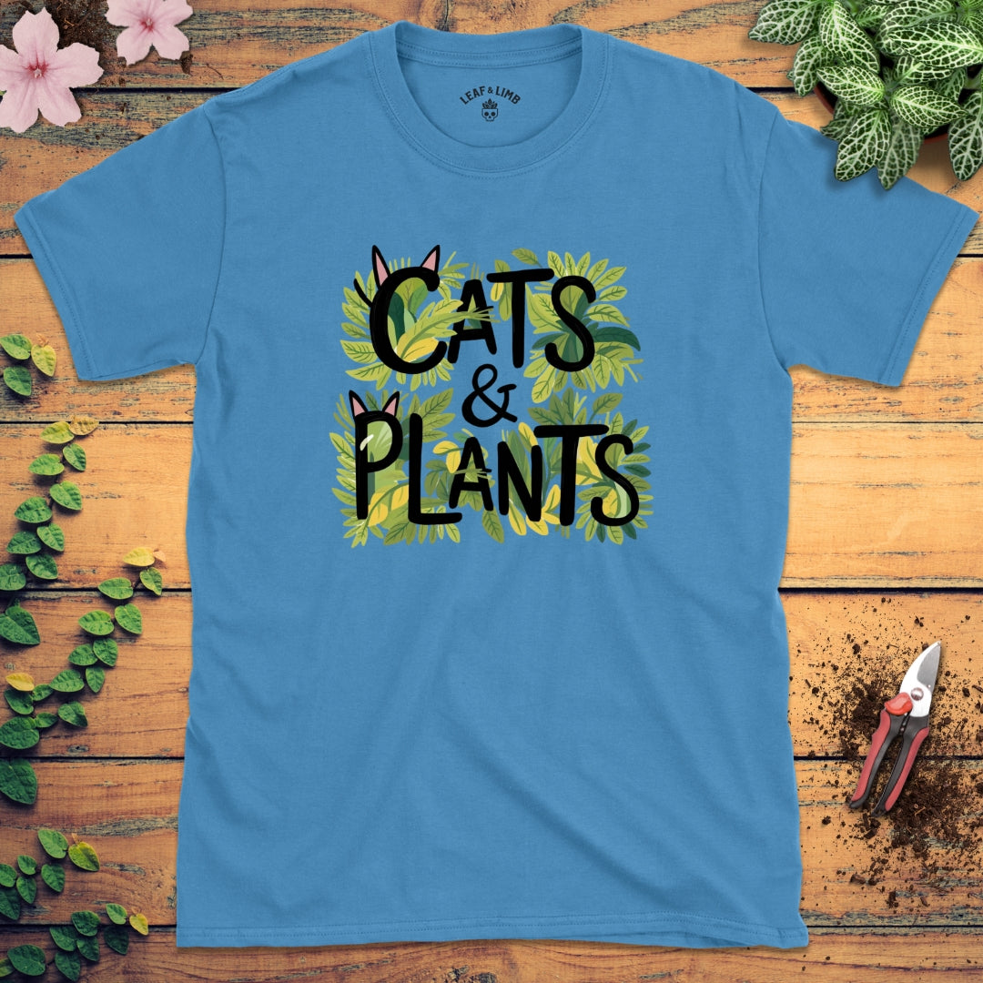 Cats & Plants Tee