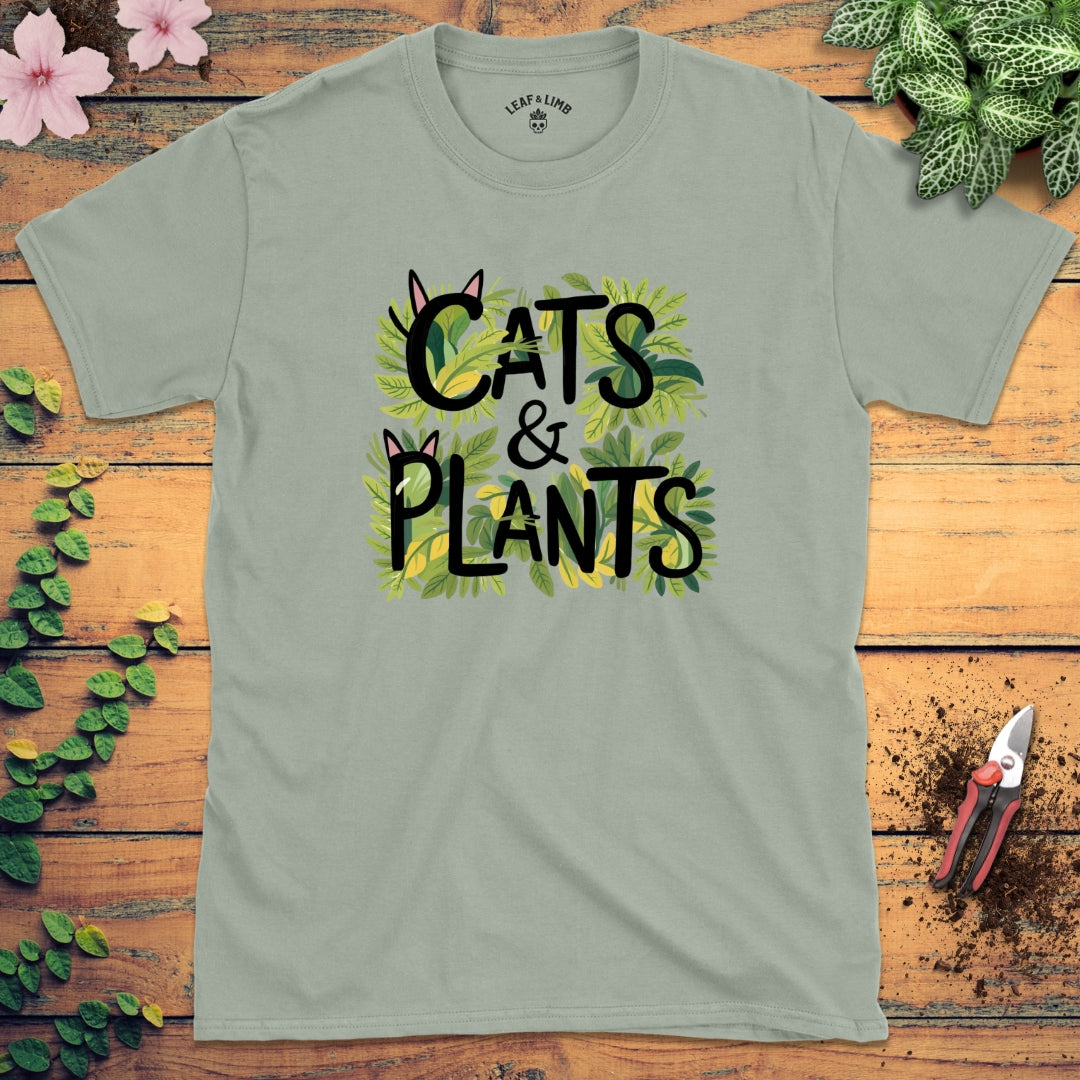 Cats & Plants Tee