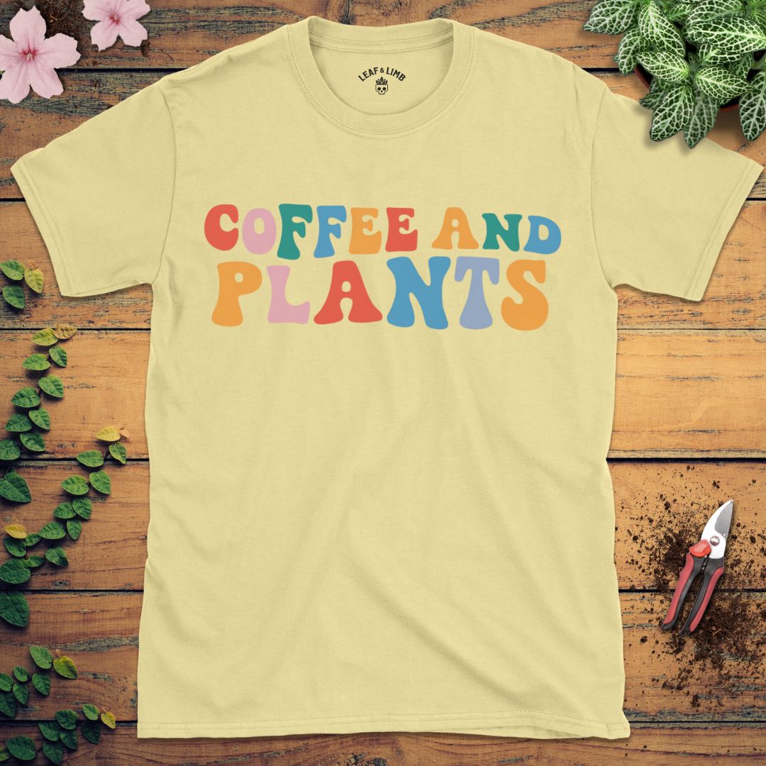 Coffee and Plants Tee