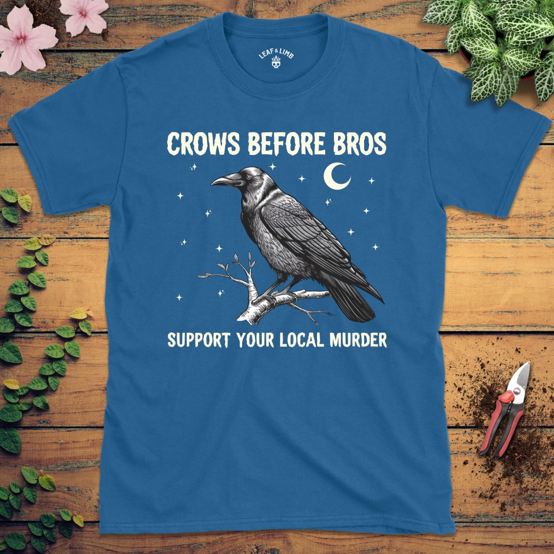 Crows Before Bros Tee