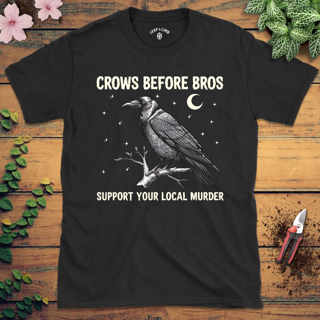 Crows Before Bros Tee