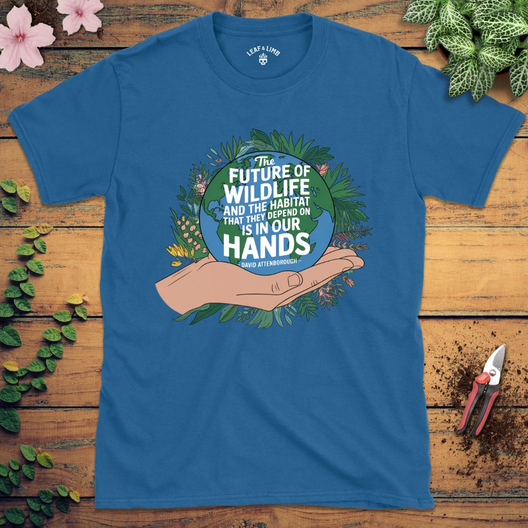 David Attenborough Quote Tee