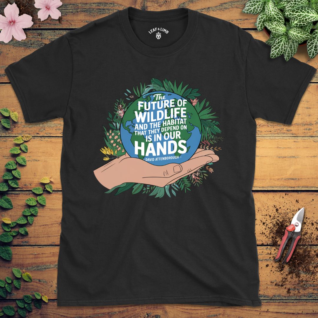 David Attenborough Quote Tee