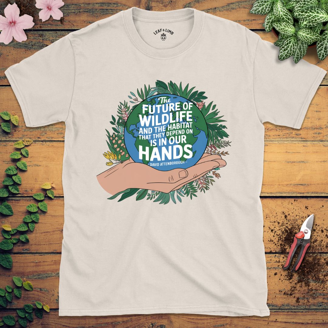 David Attenborough Quote Tee