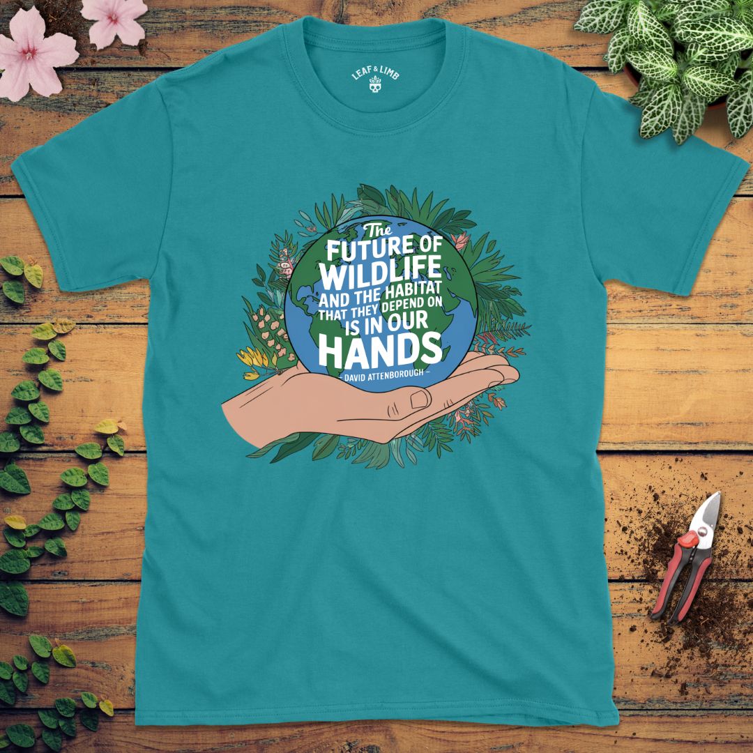 David Attenborough Quote Tee