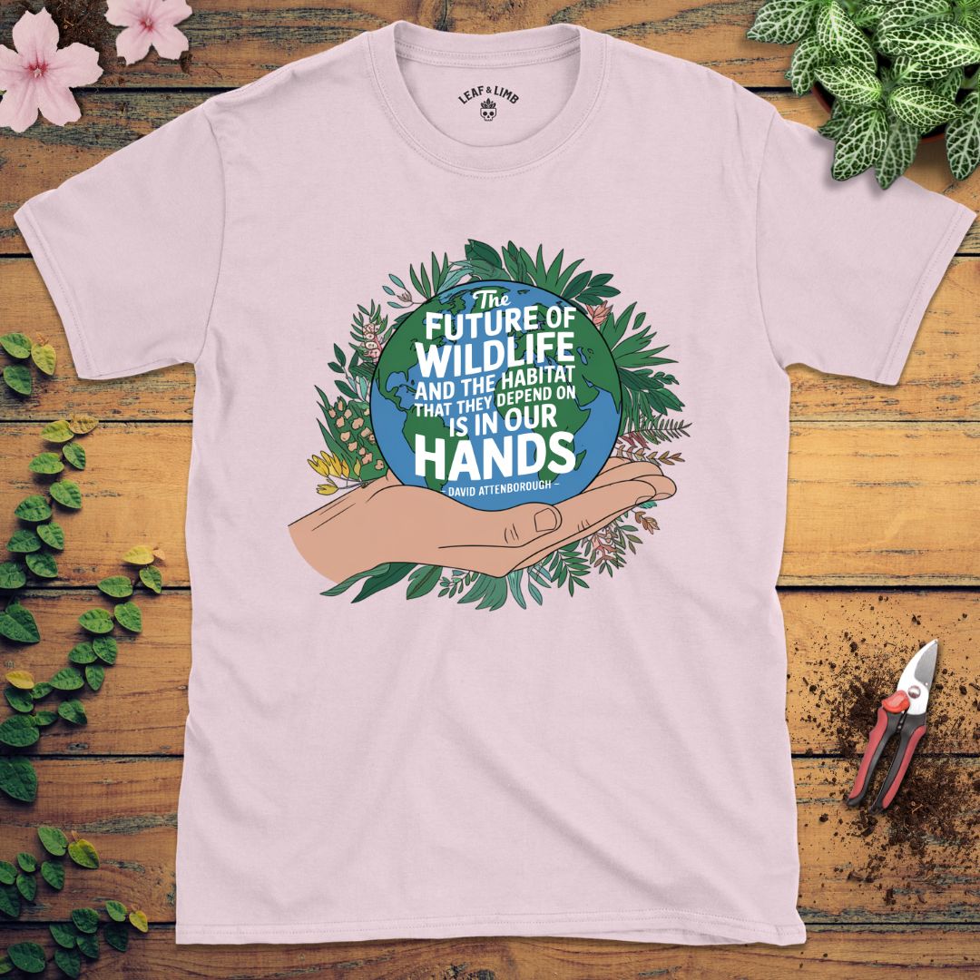 David Attenborough Quote Tee