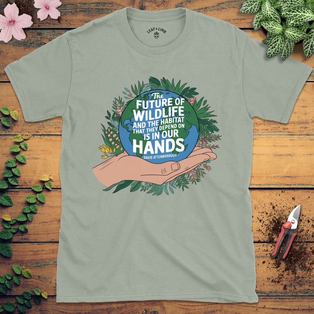 David Attenborough Quote Tee