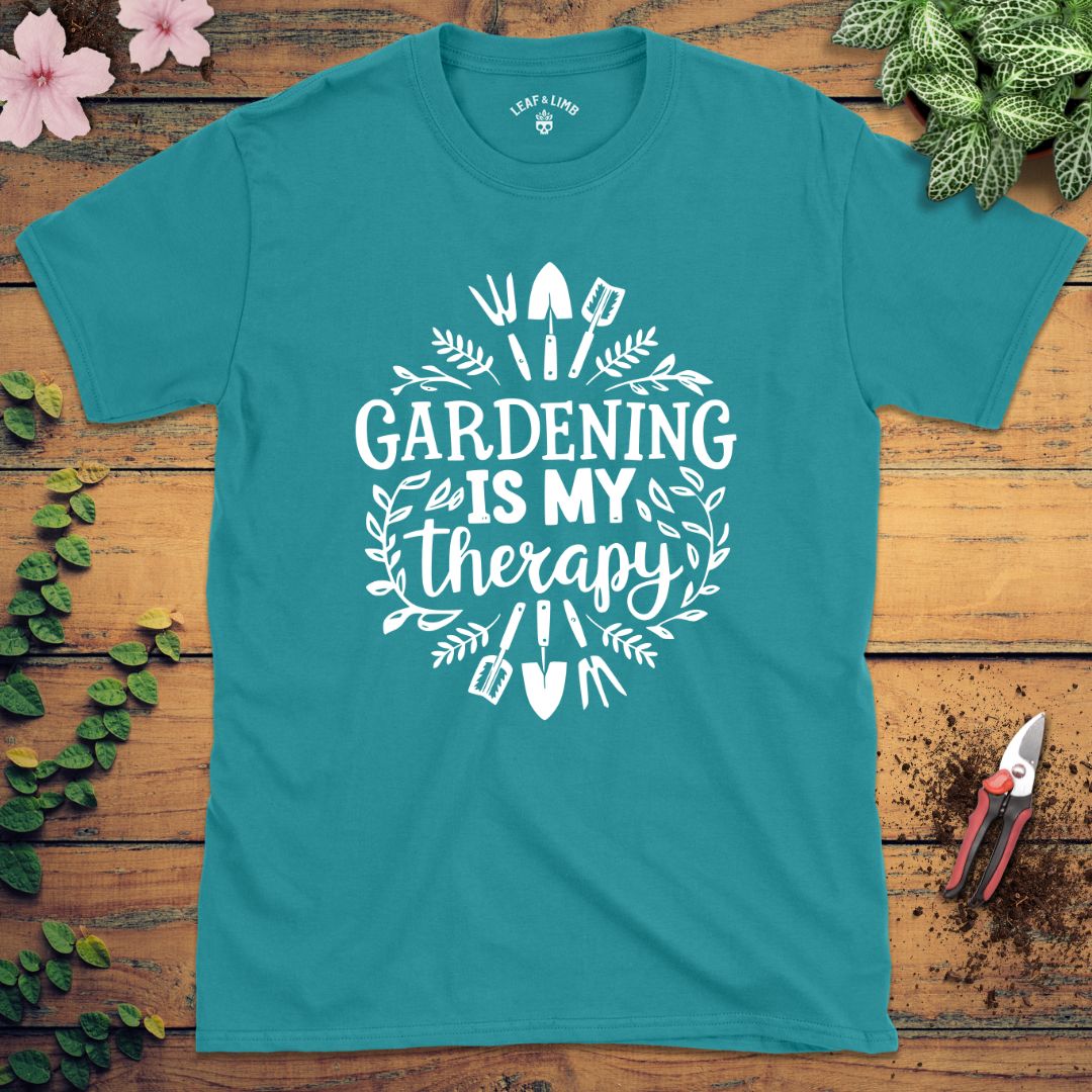 Gardening is My Therapy Tee