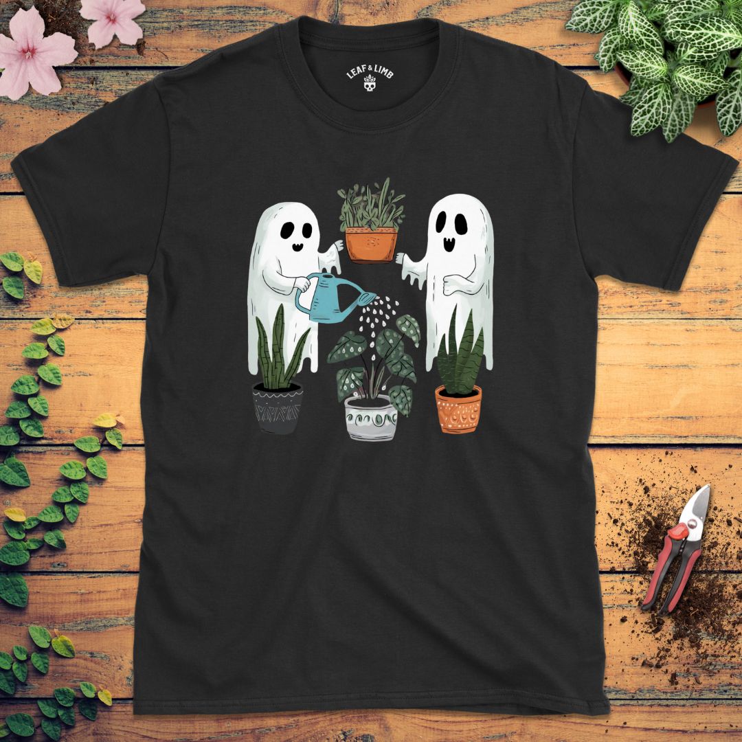 Ghosts Watering Plants Tee