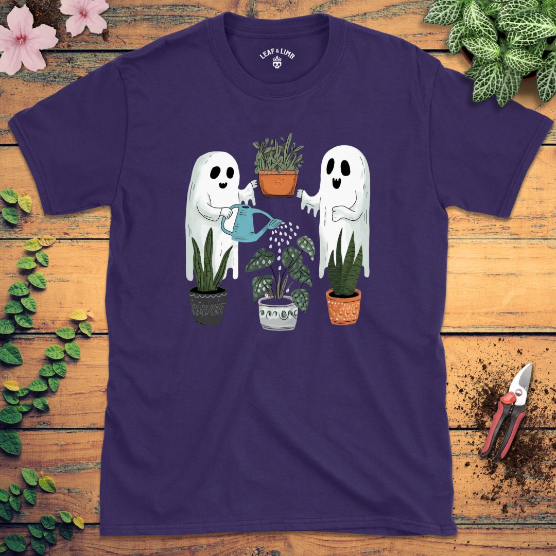 Ghosts Watering Plants Tee