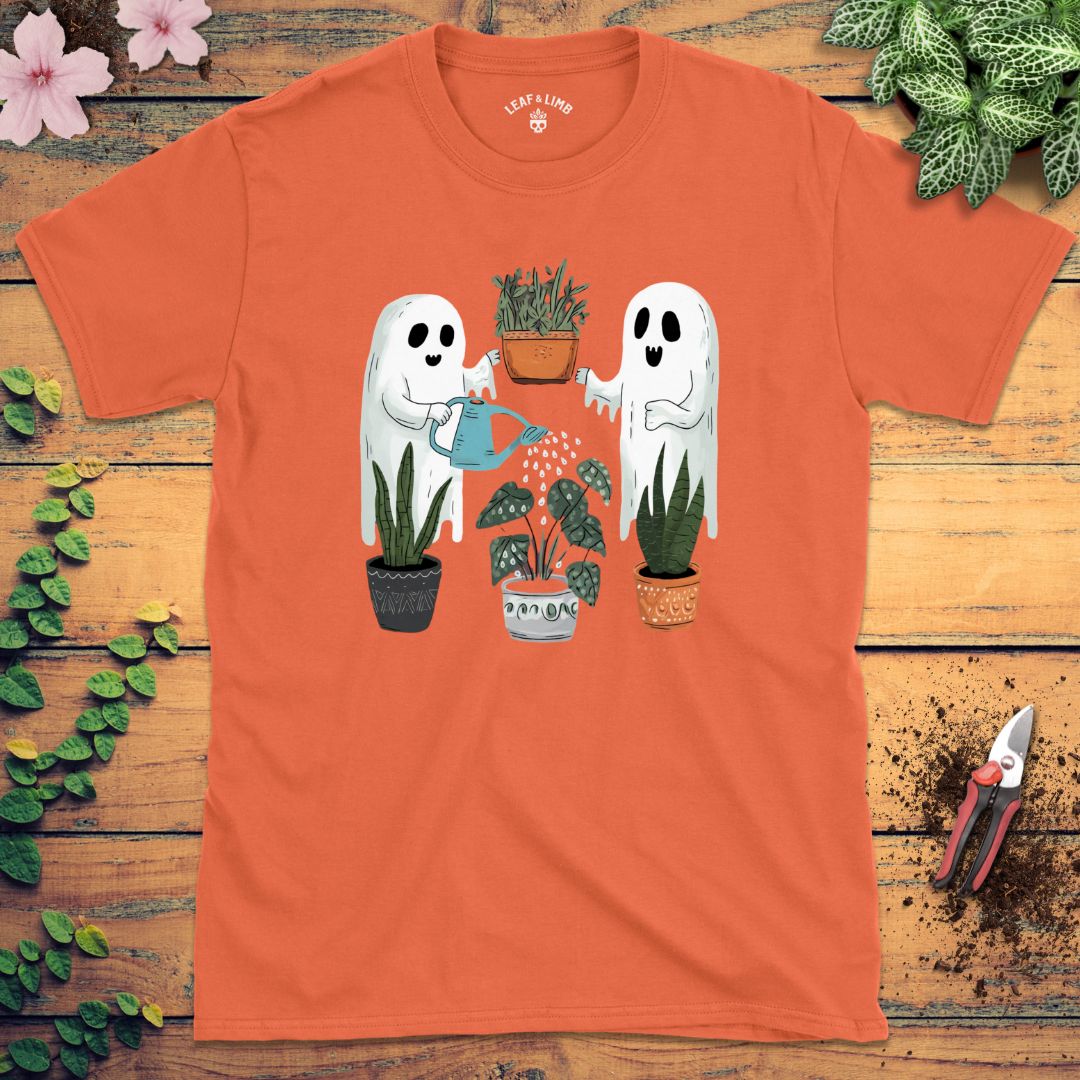 Ghosts Watering Plants Tee