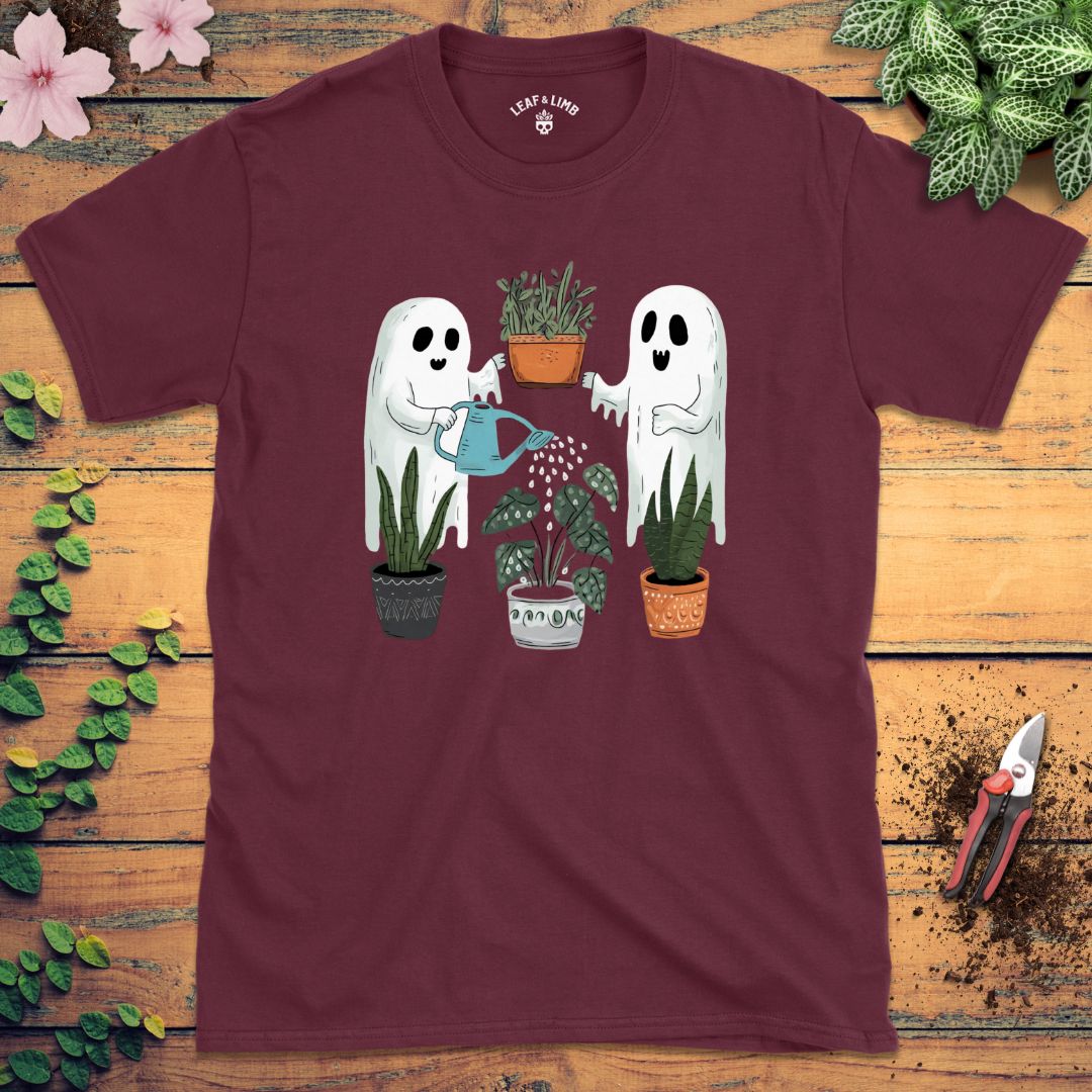 Ghosts Watering Plants Tee