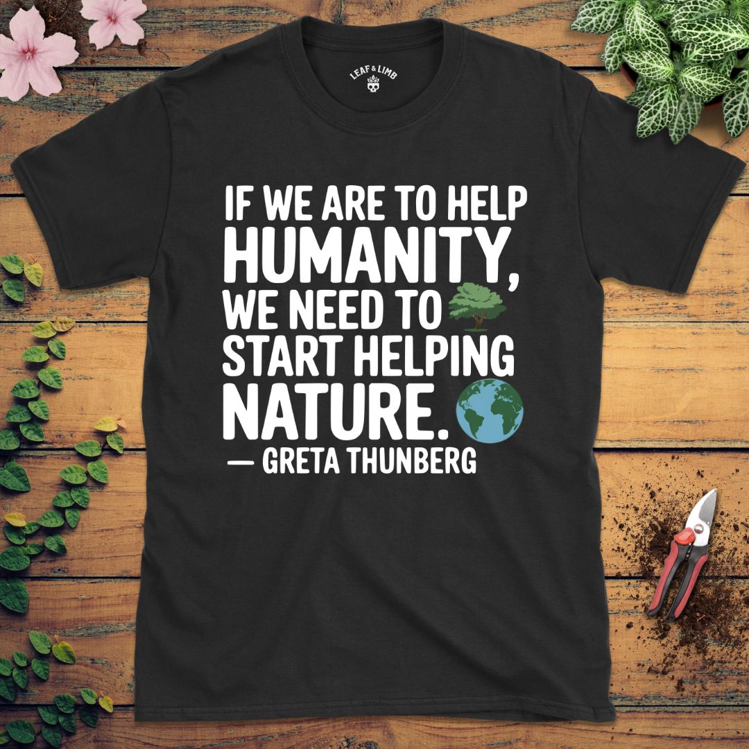 Greta Thunberg Quote Tee