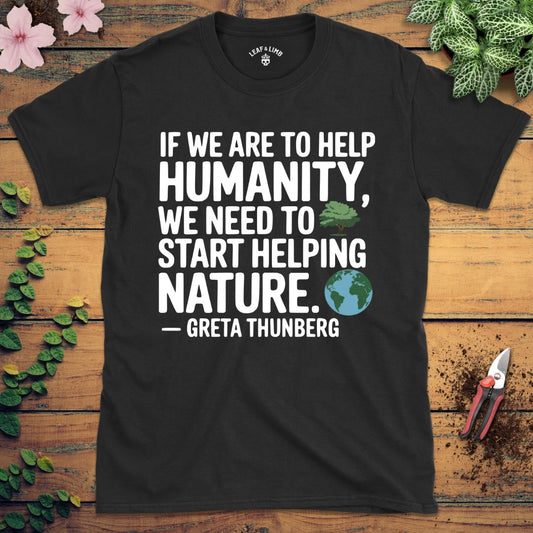 Greta Thunberg Quote Tee