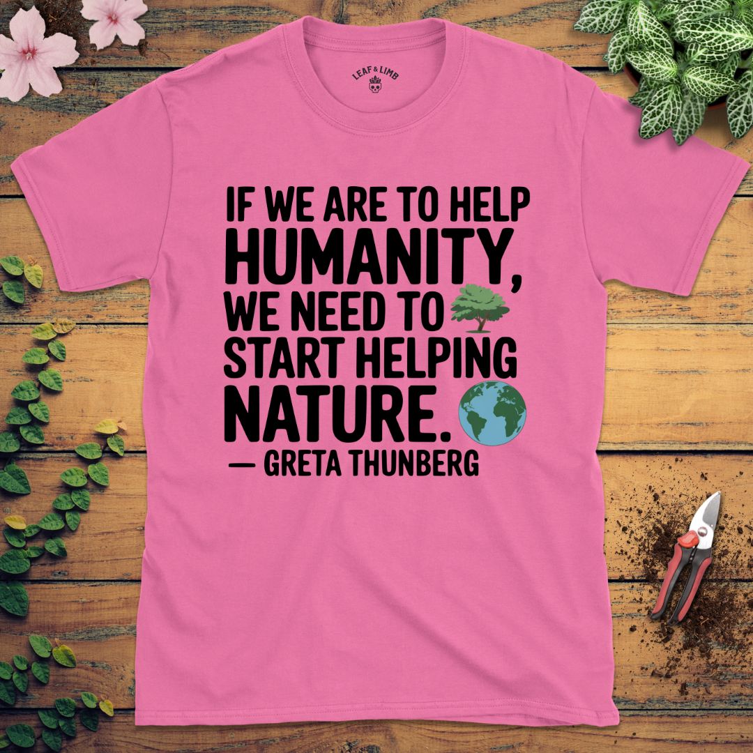 Greta Thunberg Quote Tee