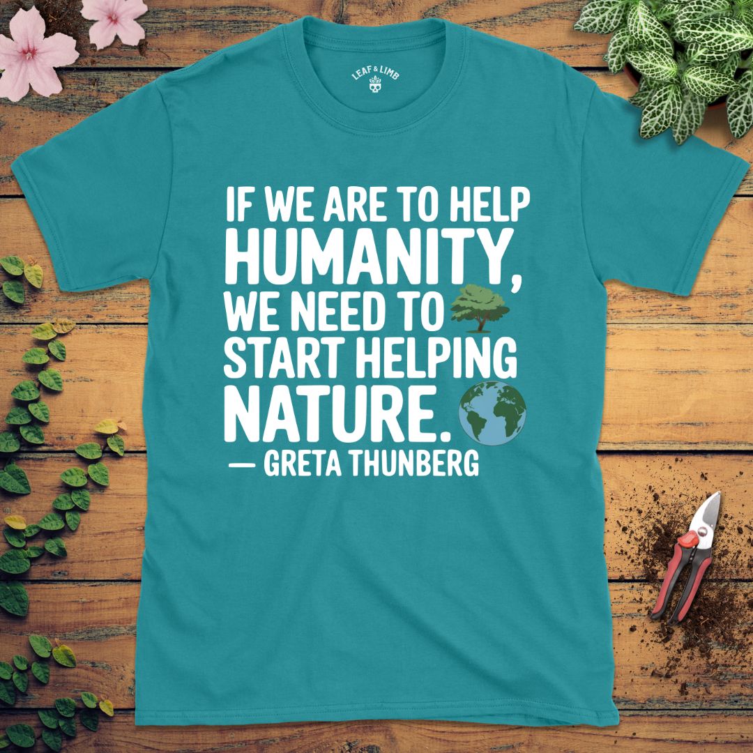 Greta Thunberg Quote Tee