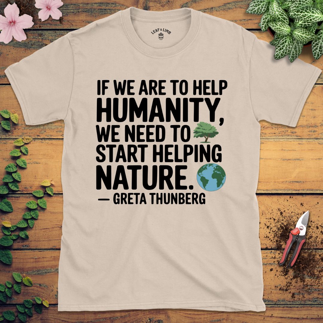 Greta Thunberg Quote Tee