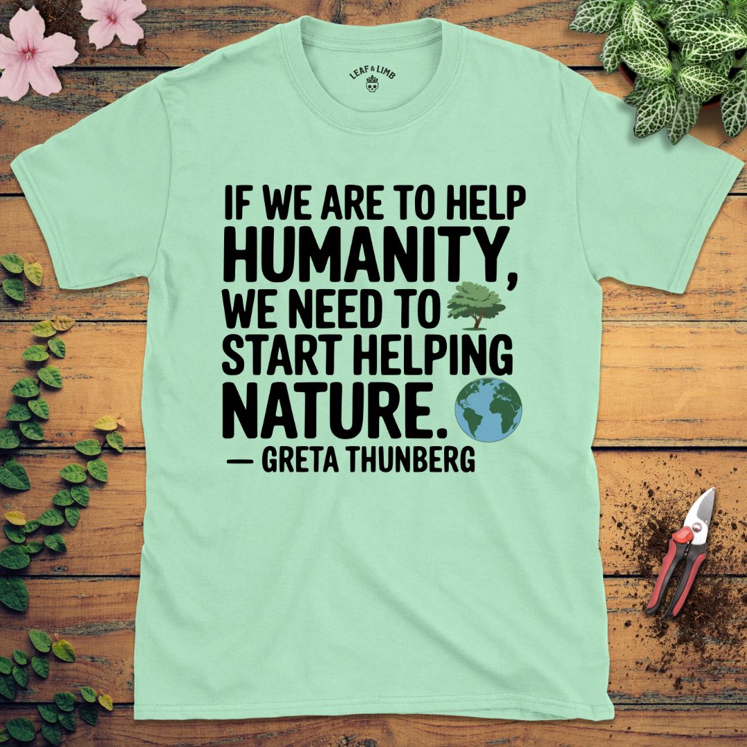 Greta Thunberg Quote Tee