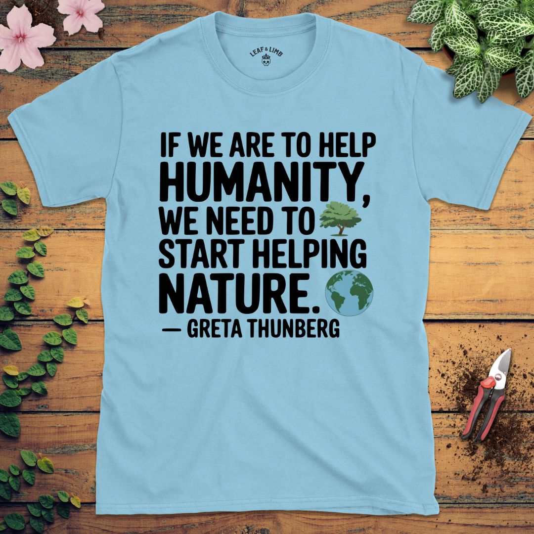 Greta Thunberg Quote Tee