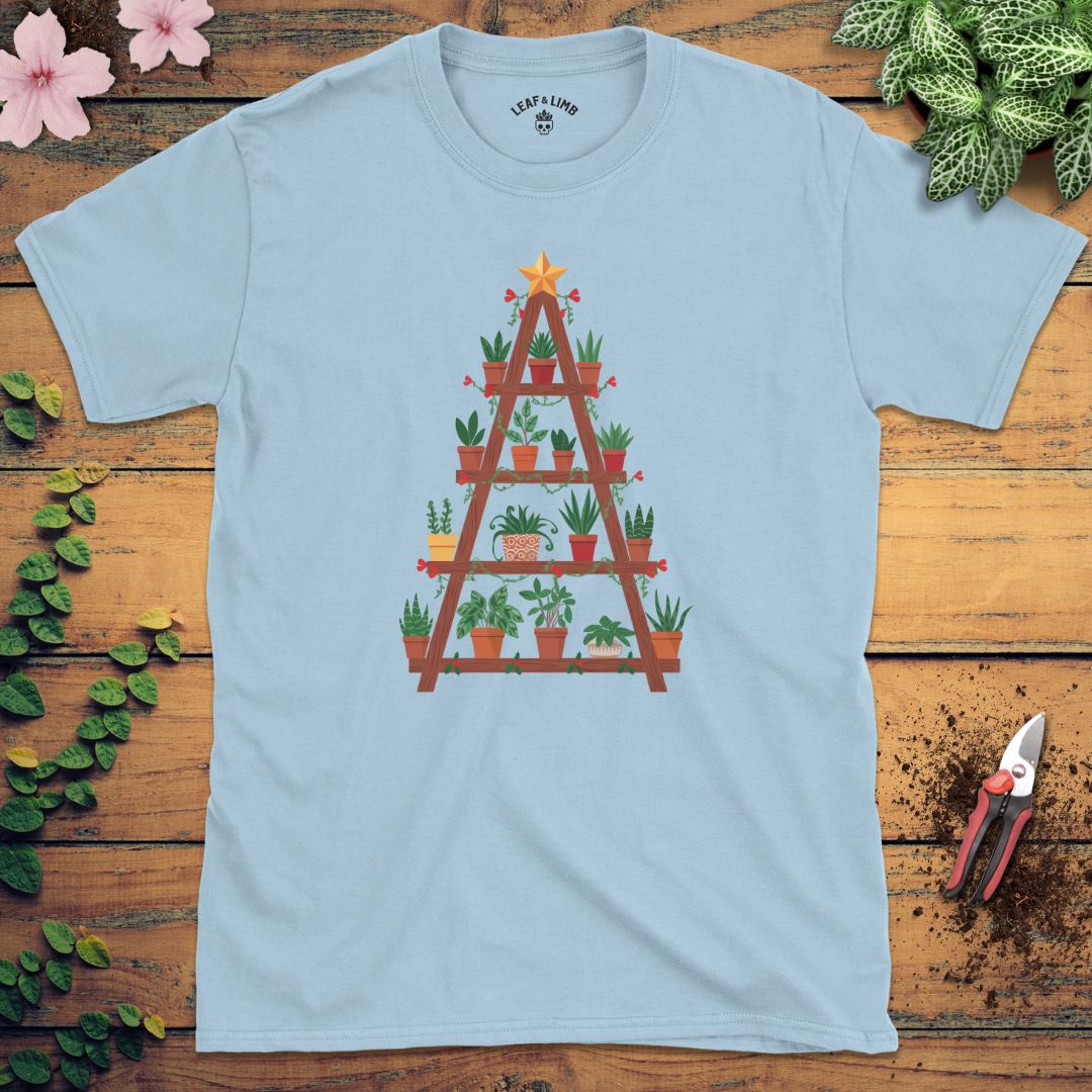 Houseplant Christmas Tree Tee