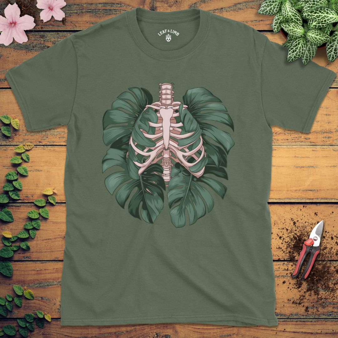 Monstera Lungs Tee