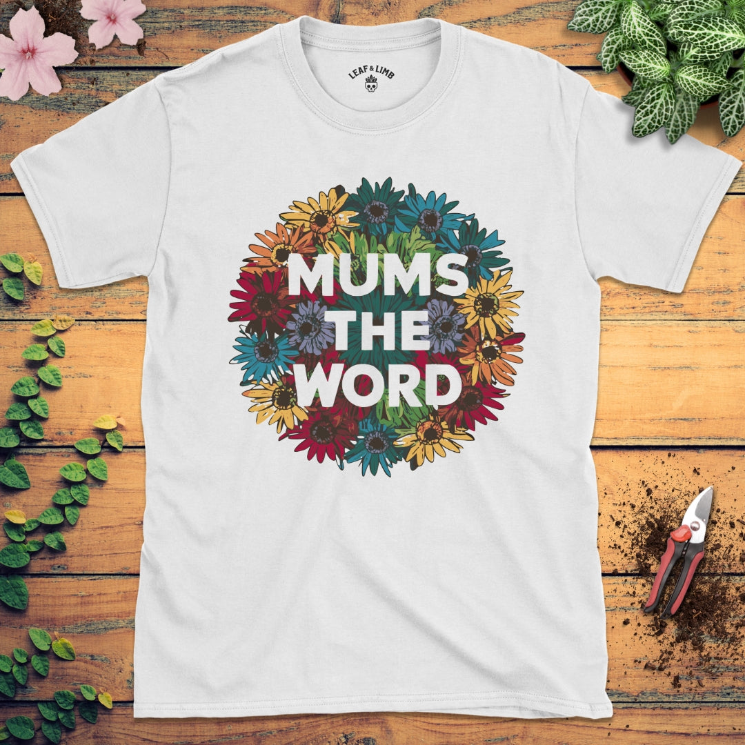 Chrysanthemums the Word Tee