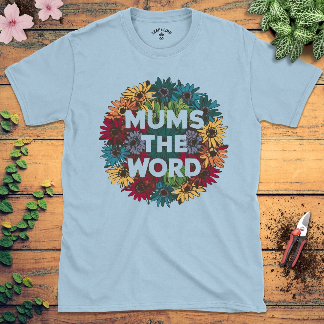 Chrysanthemums the Word Tee