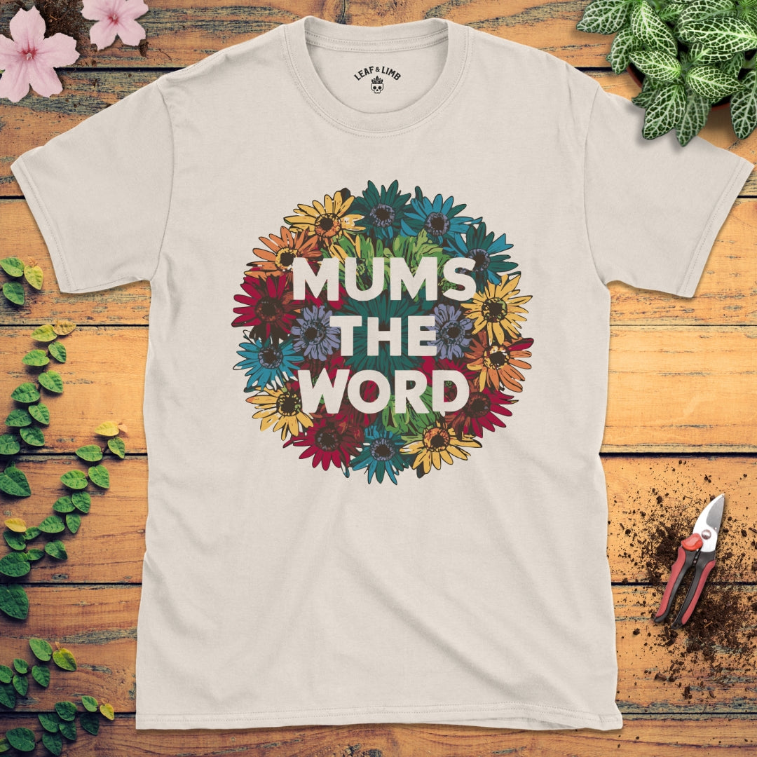 Chrysanthemums the Word Tee