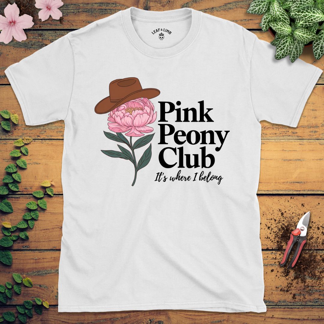 Pink Peony Club Tee