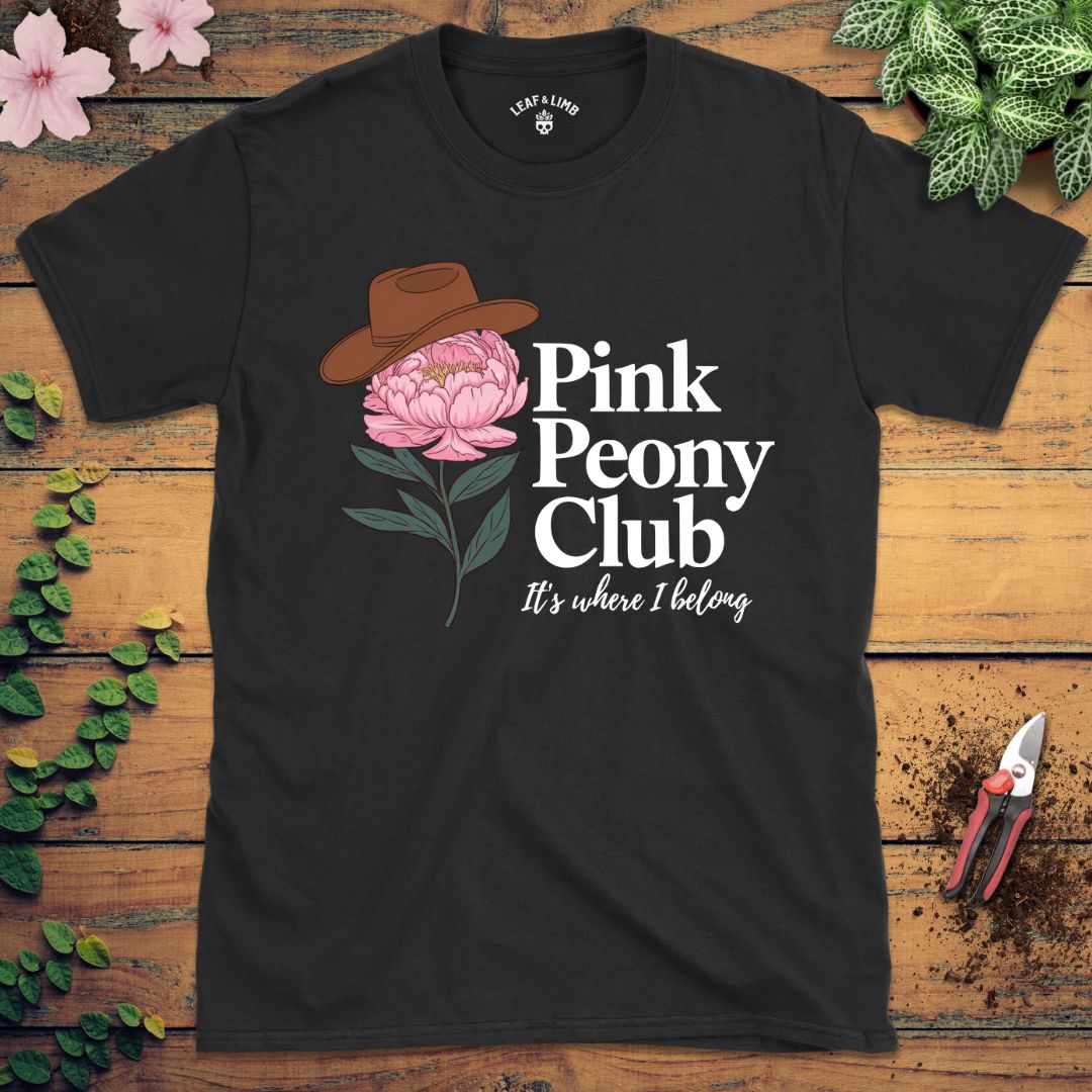 Pink Peony Club Tee