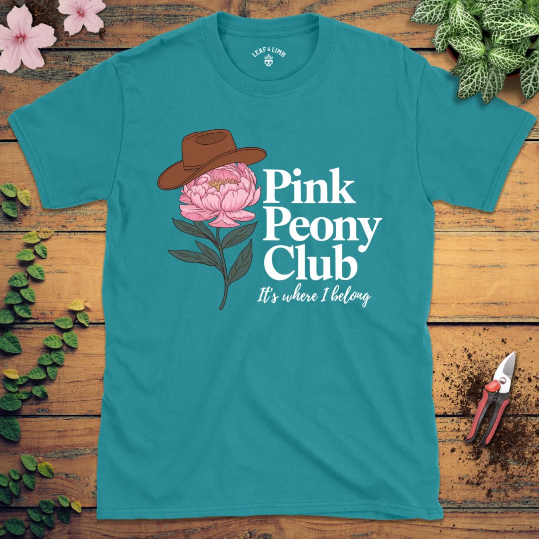 Pink Peony Club Tee