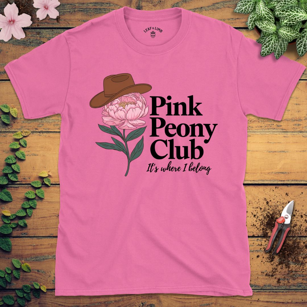 Pink Peony Club Tee