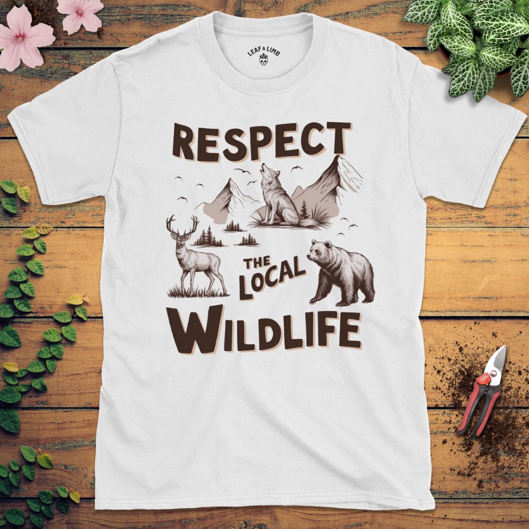 Respect the Local Wildlife Tee