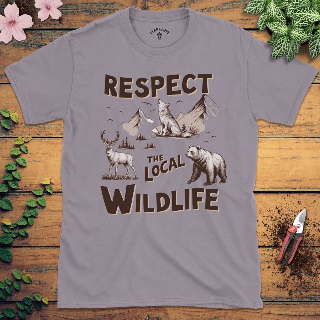 Respect the Local Wildlife Tee