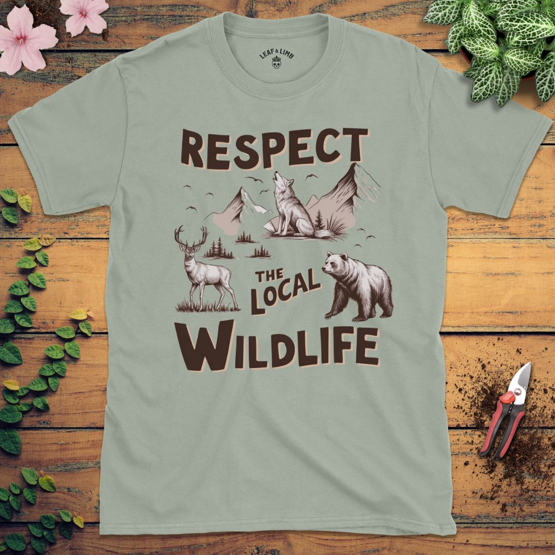 Respect the Local Wildlife Tee