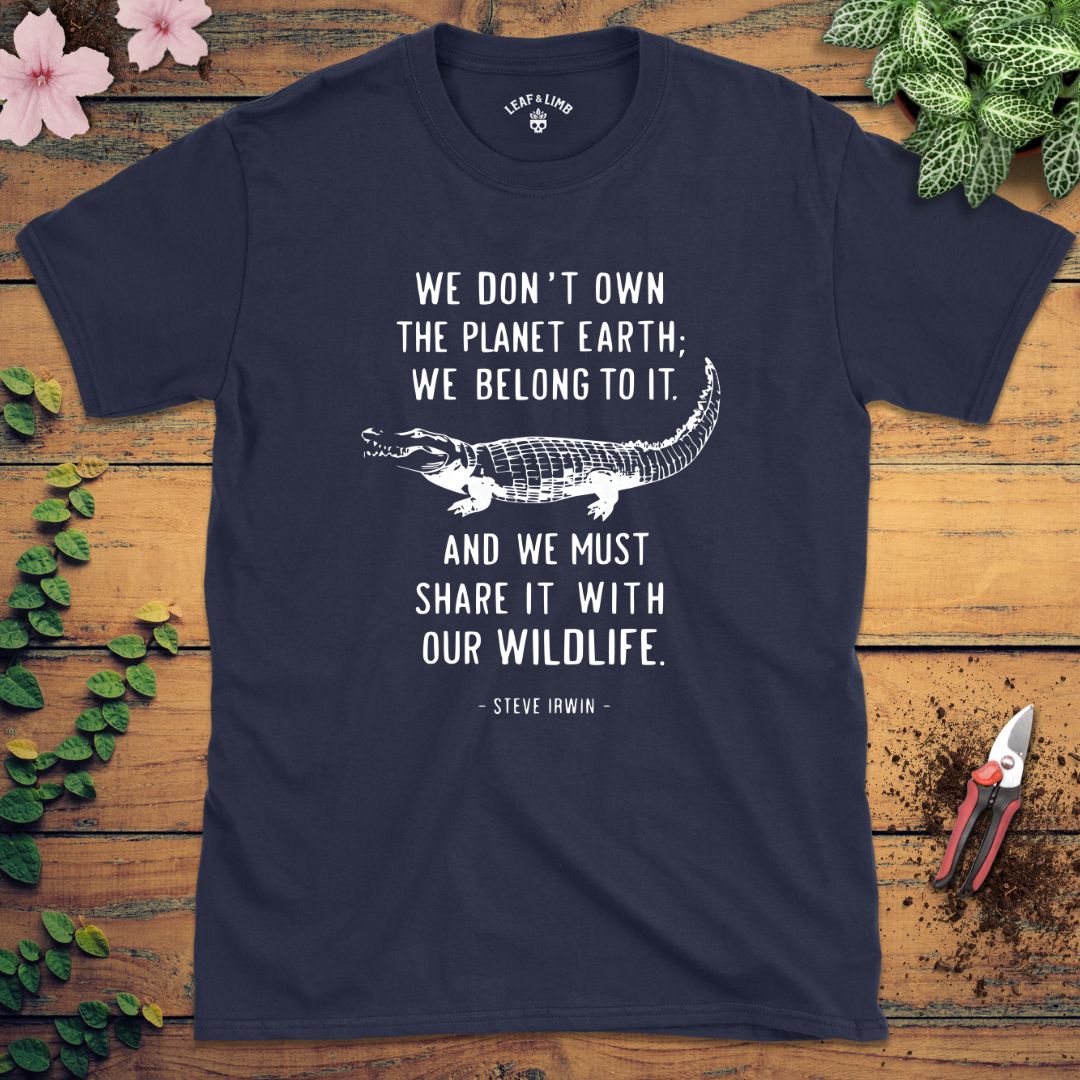 Steve Irwin Quote Tee