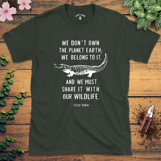 Steve Irwin Quote Tee